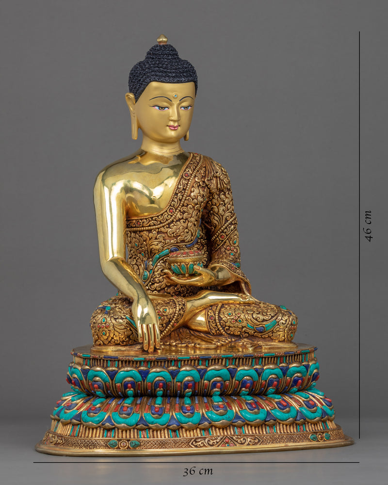 Gautama Buddha Shakyamuni Art | Traditional Hand Carved Statue