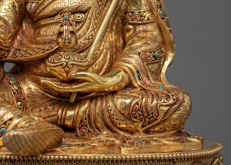 Guru Padmasambhava Art | Traditional Hand Crafted Statue