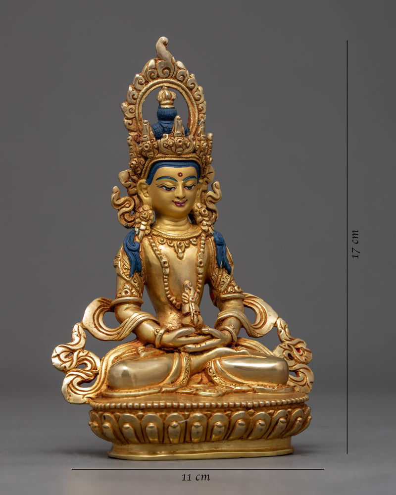 Amitayus Sculpture | Traditionally Hand Carved Statue