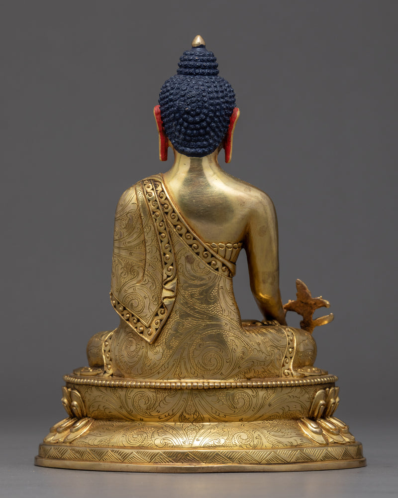 Lapis Lazuli Sculpture | Traditional Medicine Buddha Art