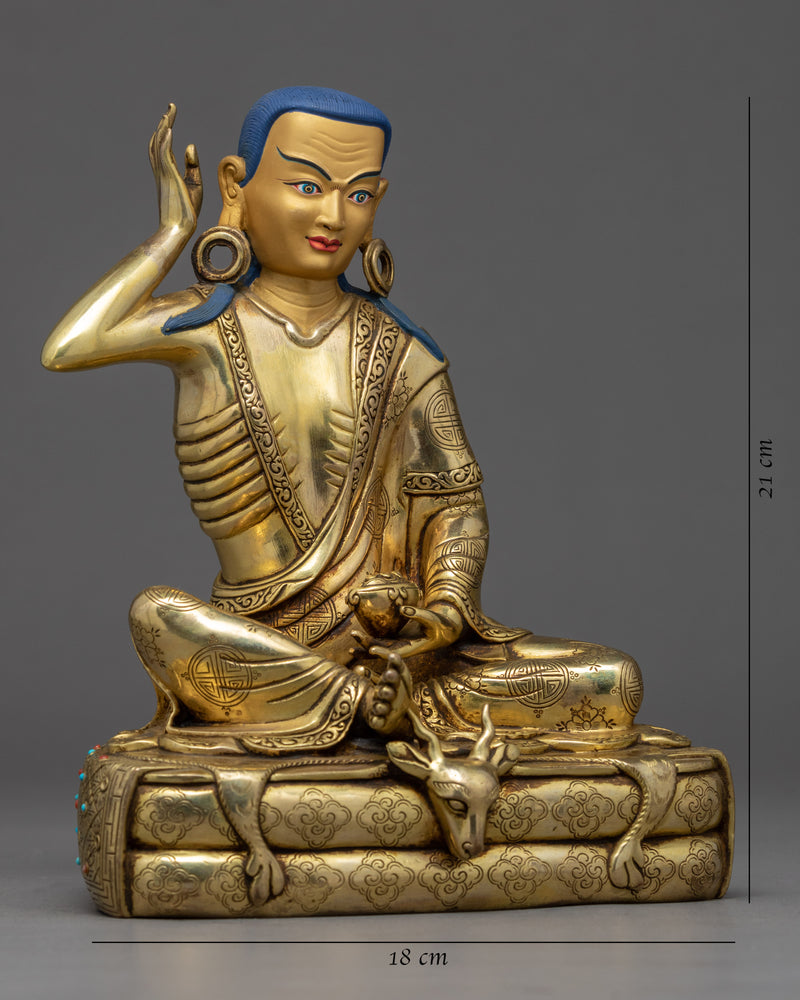 Buddhist Master Statue | Milarepa, Marpha & Gampopa | Tibetan Art