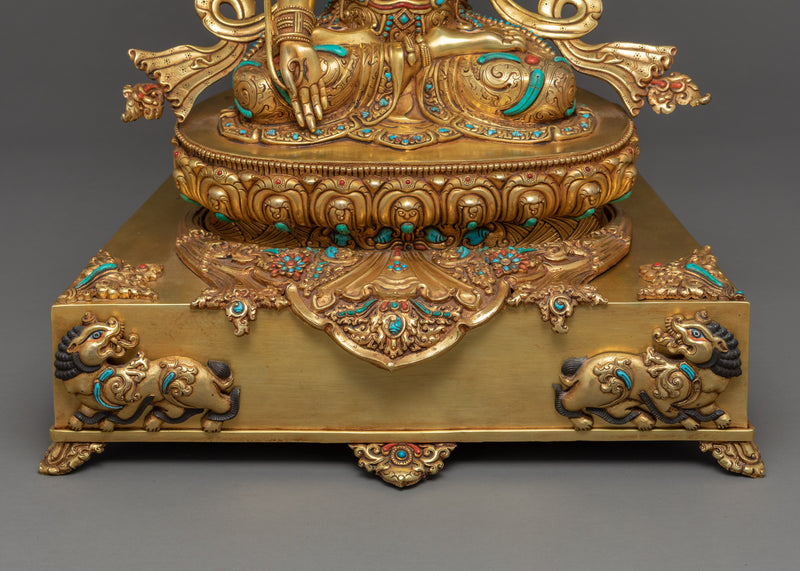 White Tara | Female Buddha Art | Traditional Buddhist Statue