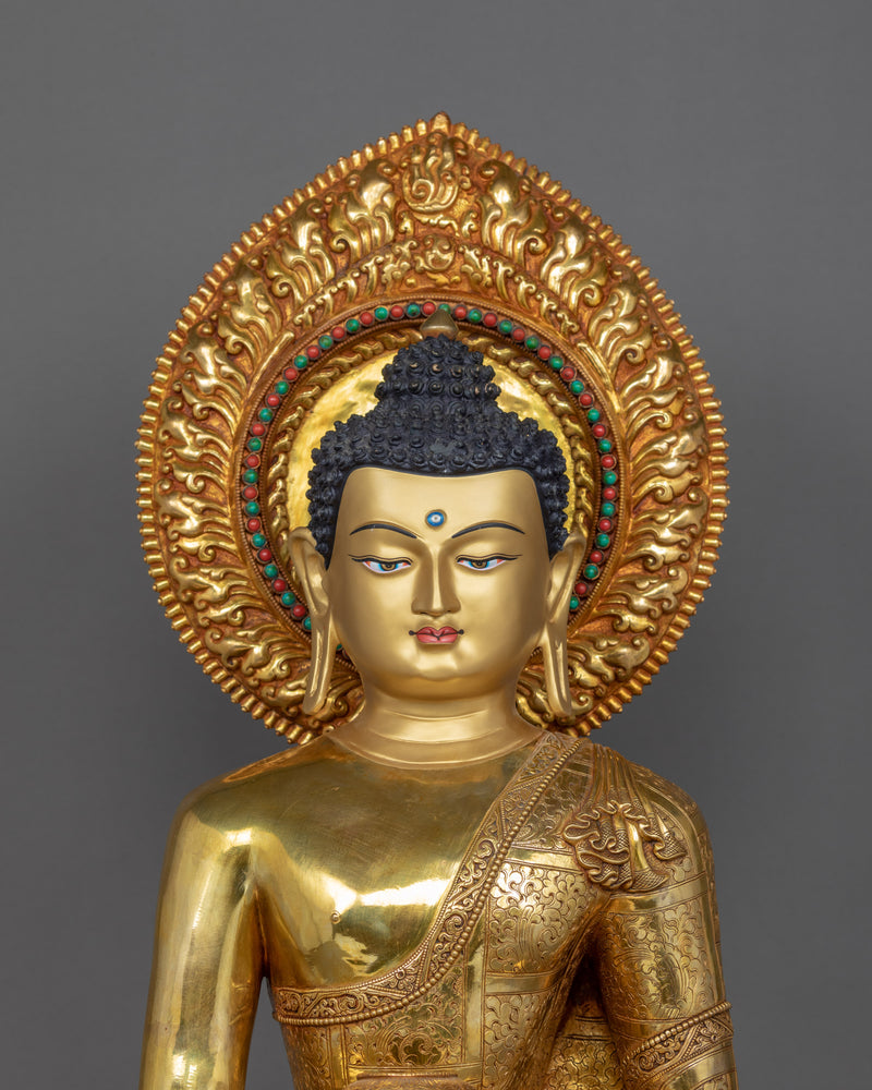 Buddha Shakyamuni Art | Traditionally Hand Carved Statue