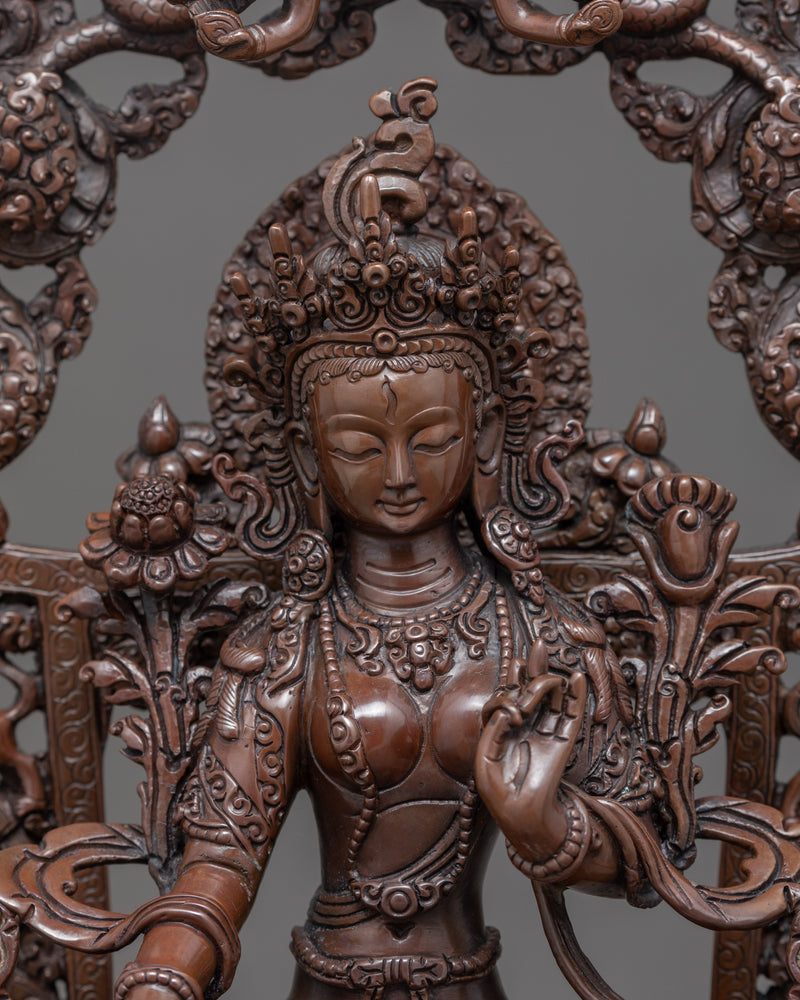 White Tara Art | Buddhist Traditional Statue