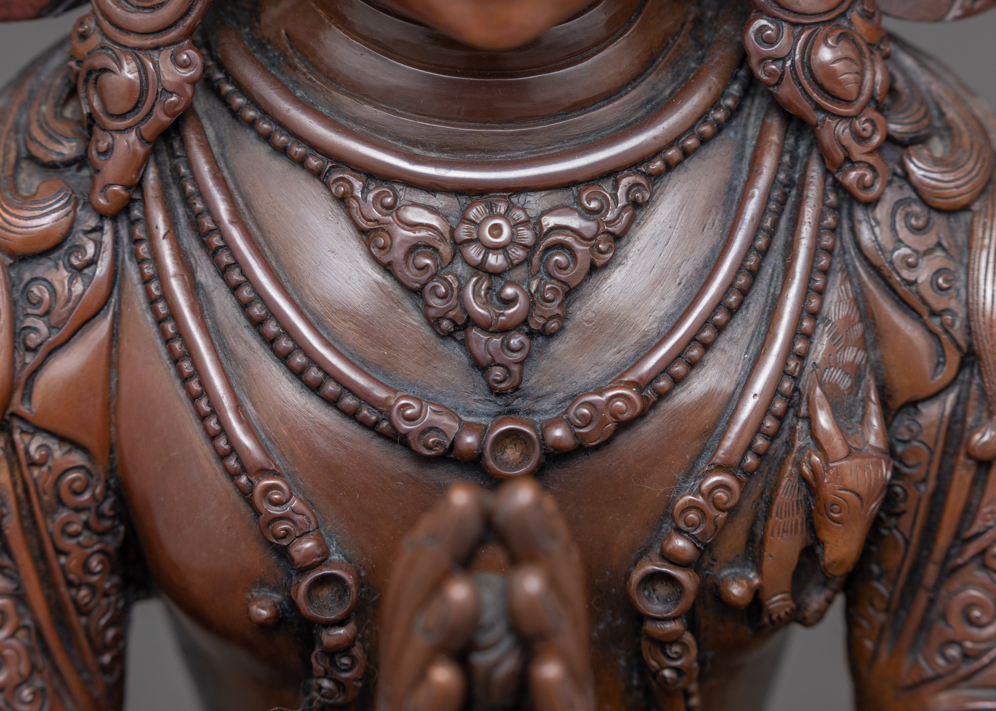 Avalokiteshvara Chenrezig Art | Traditionally Crafted Statue