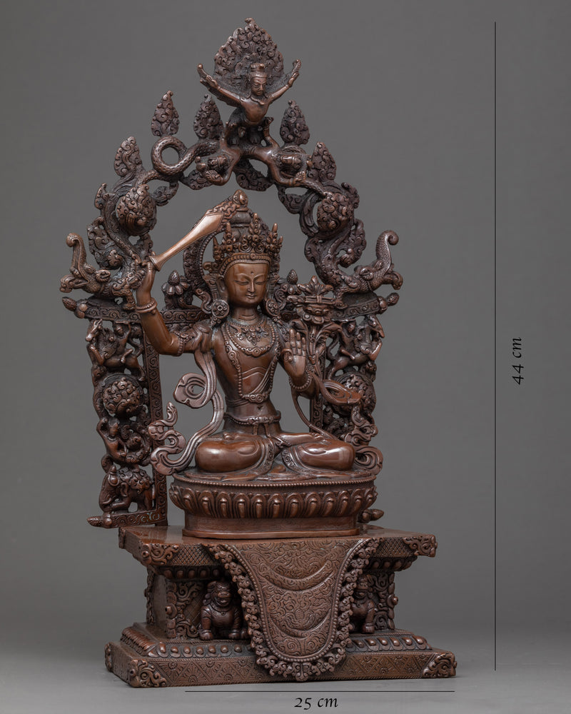 Bodhisattva Manjushri Art | Traditionally Crafted Statue