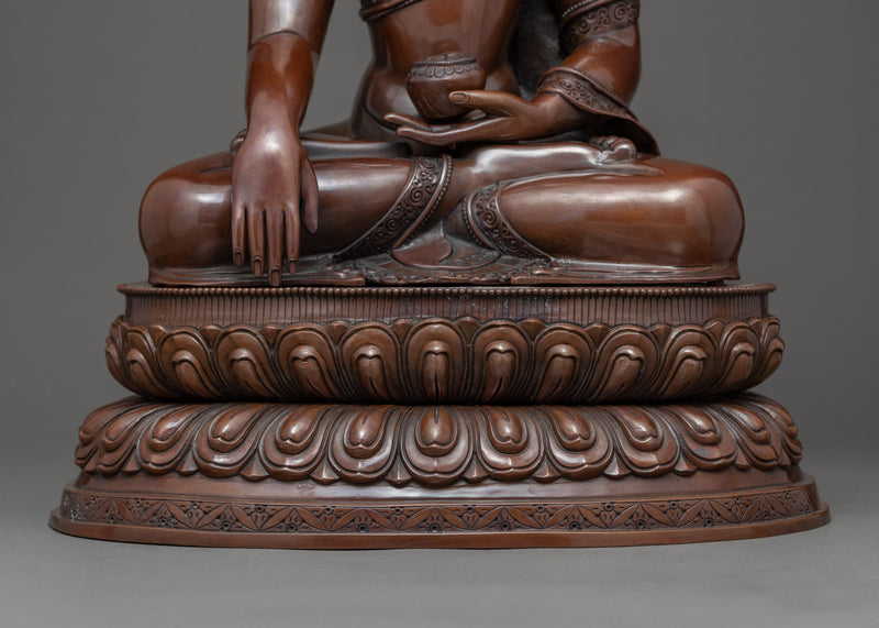 Namo Buddha Shakyamuni Statue | Traditional Himalayan Art Nepal
