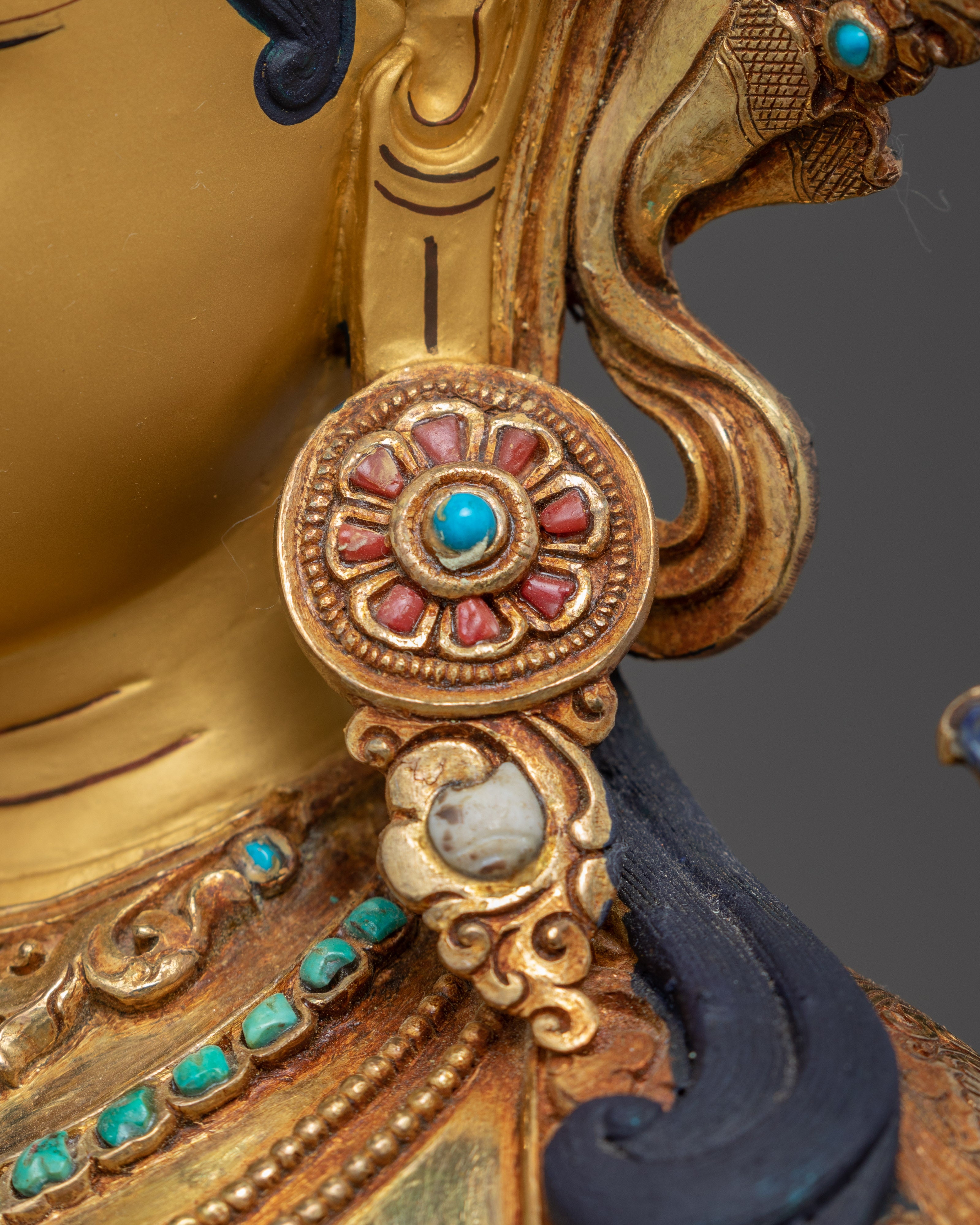 Green Tara Buddha Art | Traditional Mother Tara Statue