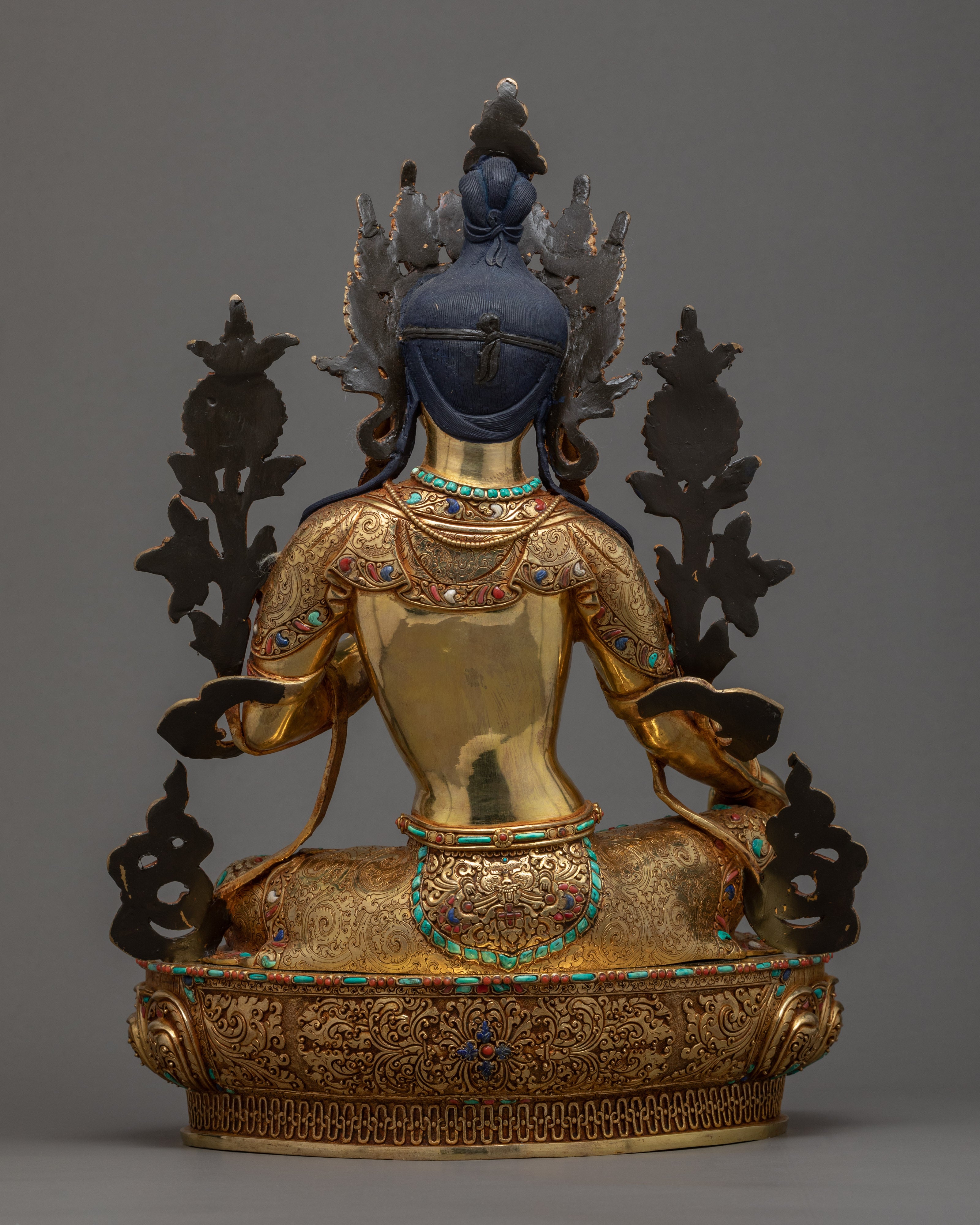 Green Tara Buddha Art | Traditional Mother Tara Statue