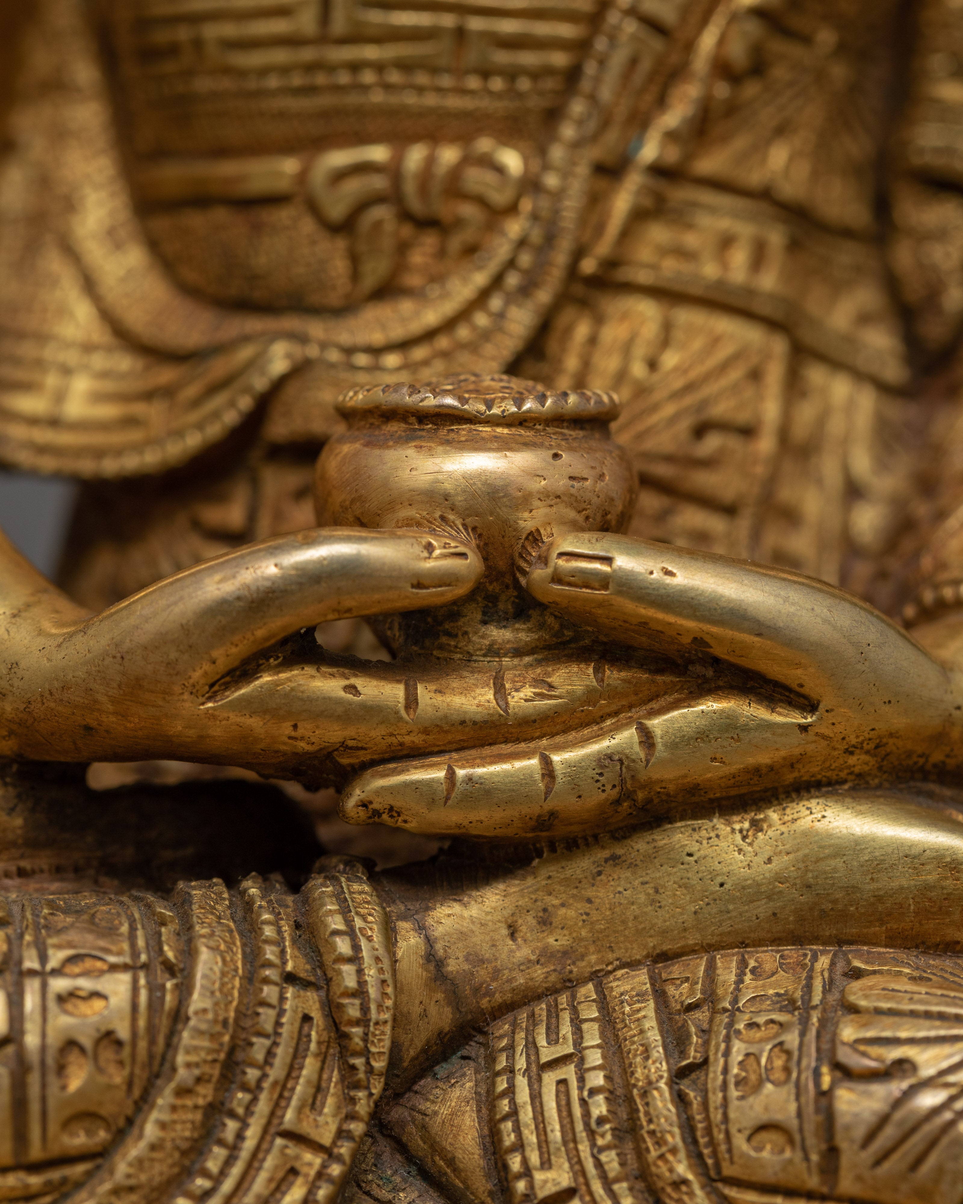 Namo Amitabha Buddha Art | Traditionally Crafted Buddhist Statue