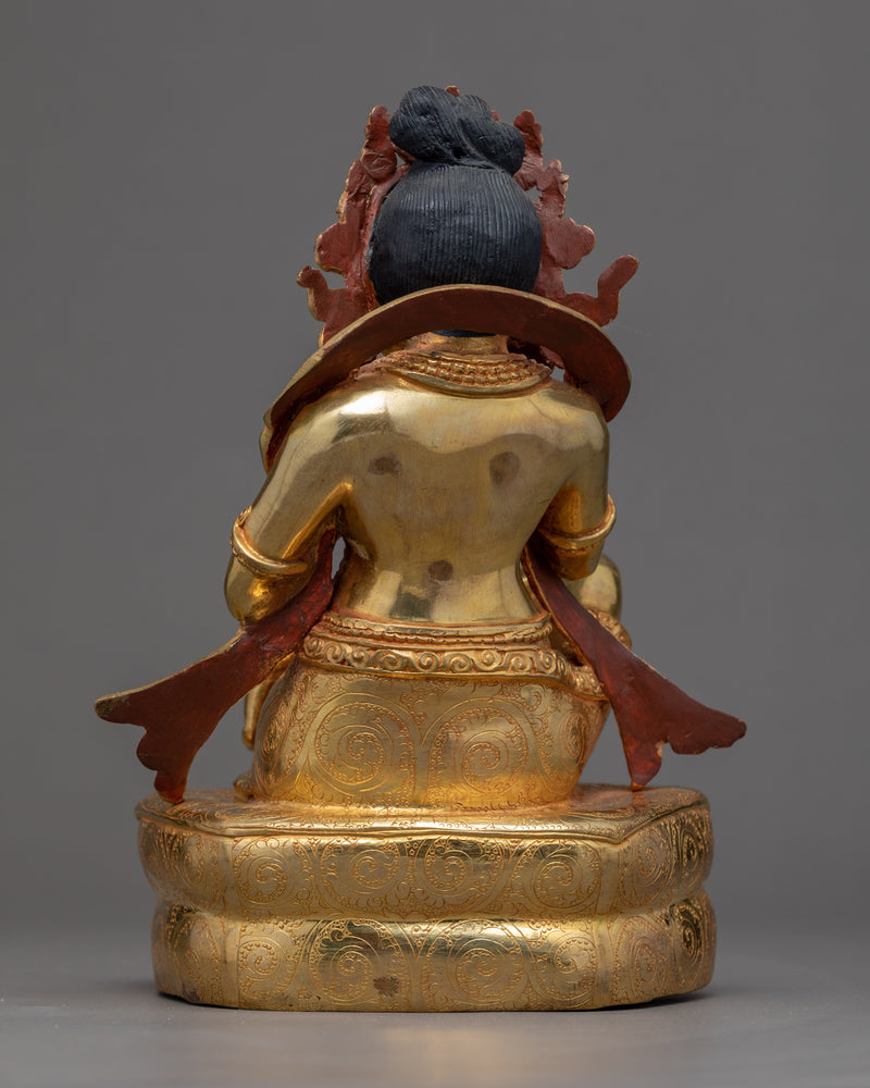 Mahasiddha Naropa Statue | Traditionally Hand Made Buddhist Master Sculpture