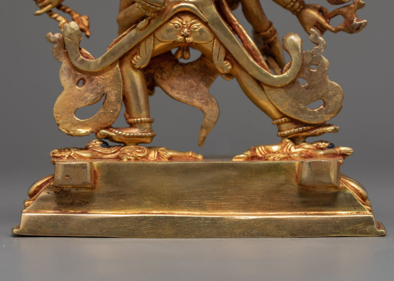 12 Armed Chakrasamvara Statue | Traditionally Crafted Buddhist Yidam