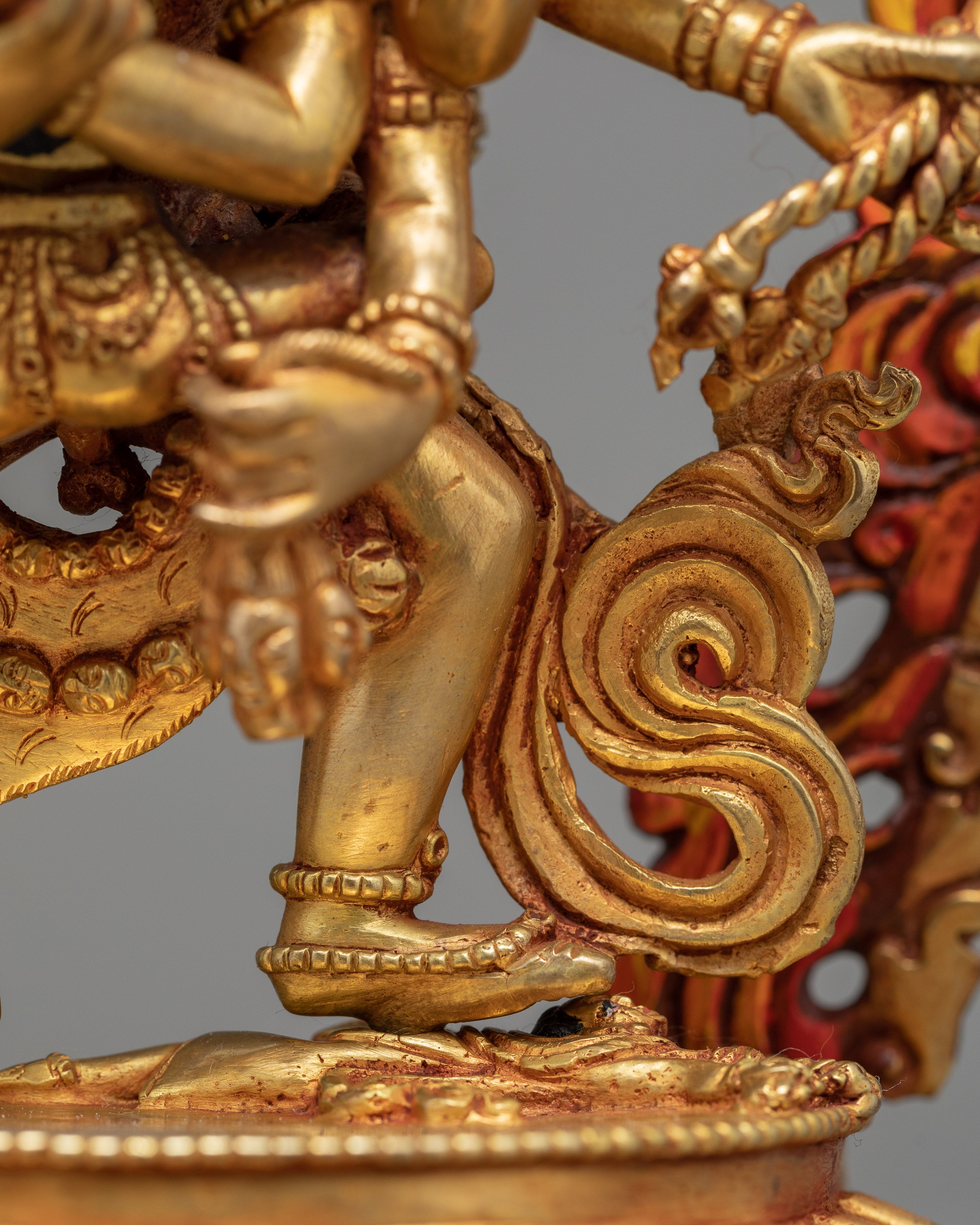 12 Armed Chakrasamvara Statue | Traditionally Crafted Buddhist Yidam
