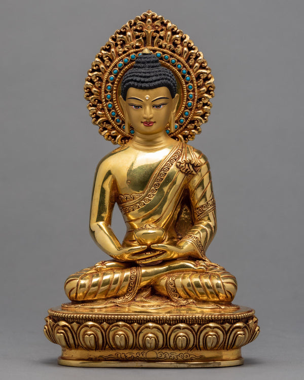 Amitabha Buddha Hand-carved Statue , Infinite Light