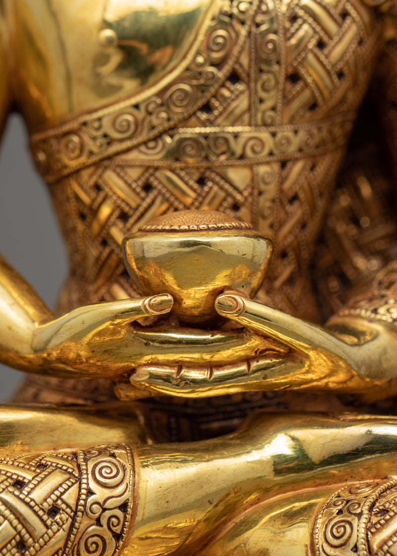 Dhyani Buddha Amitabha | Traditional Buddhist Sculpture