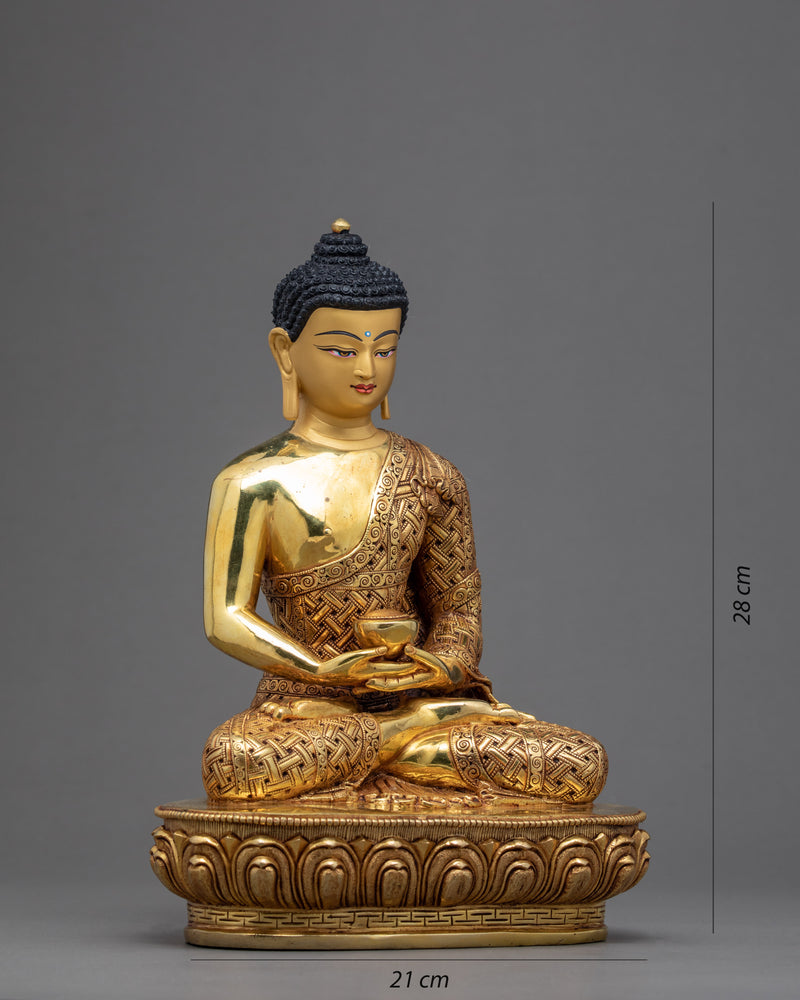 Dhyani Buddha Amitabha | Traditional Buddhist Sculpture