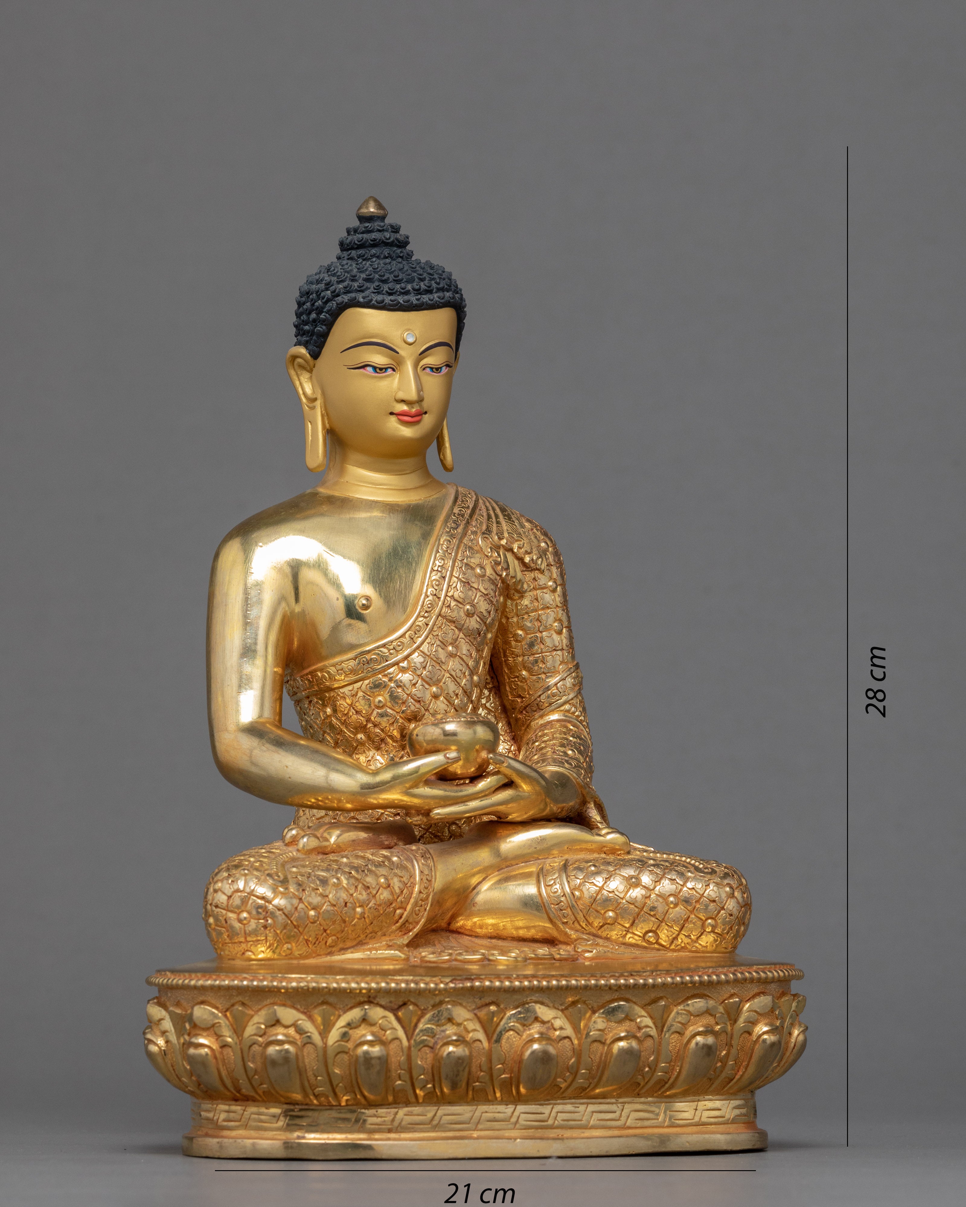 Amitabha Buddha Statue | Traditionally Hand Carved in Nepal