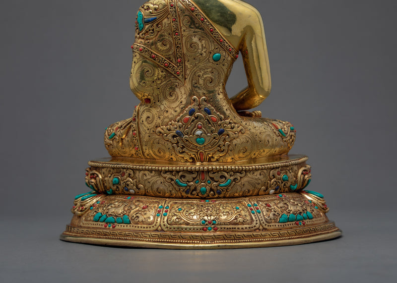 Dhyani Amitabha Buddha | Traditionally Hand Made Tibetan Statue