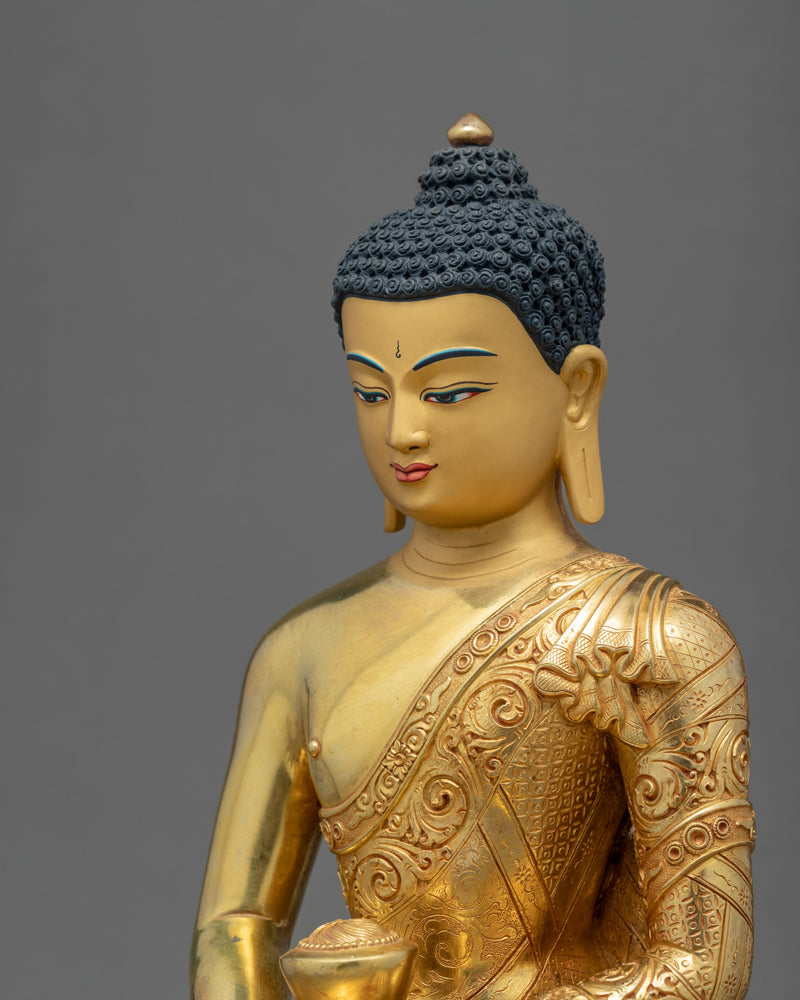 Dhyani Buddha Amitabha Statue | Traditionally Hand Carved Buddhist Art
