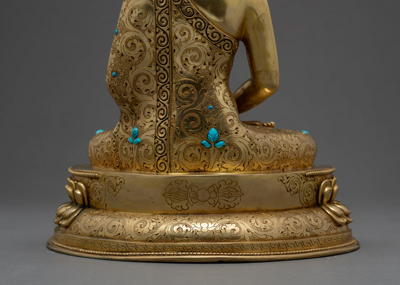 Amitabha Buddha | Handmade Buddhist Deity Sculpture | Tibetan Art Statue
