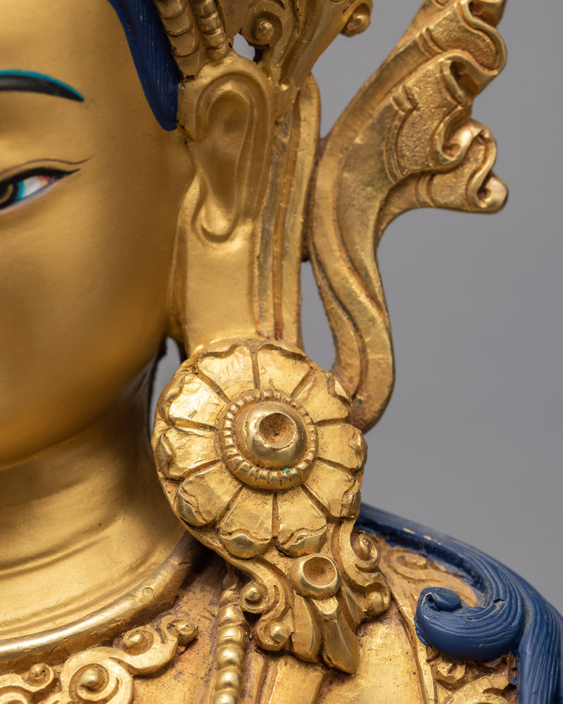 Amitayus | Tibetan Buddha Statue | Glided With 24K Gold