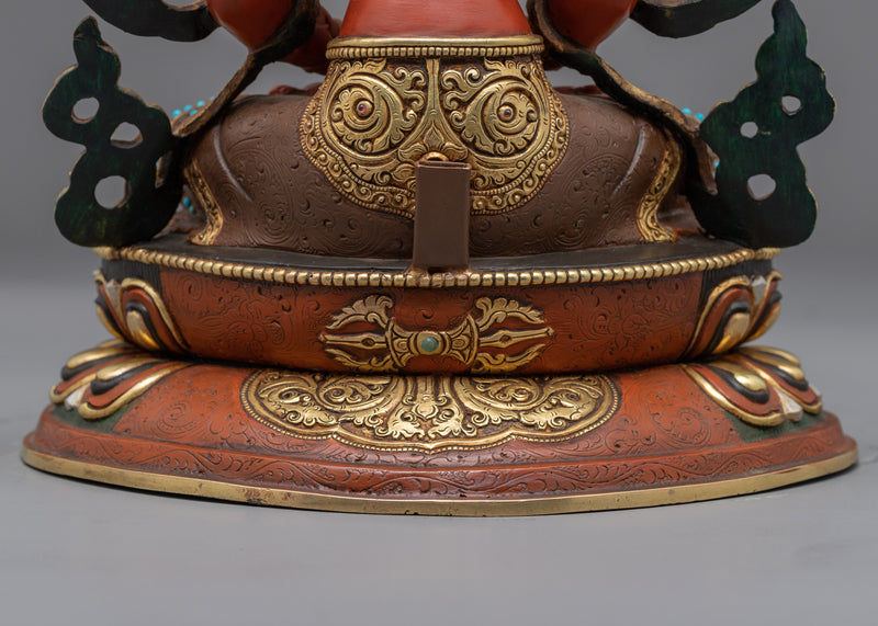 Buda Amitayus Hand-crafted Statue | Himalayan Traditional Art-works