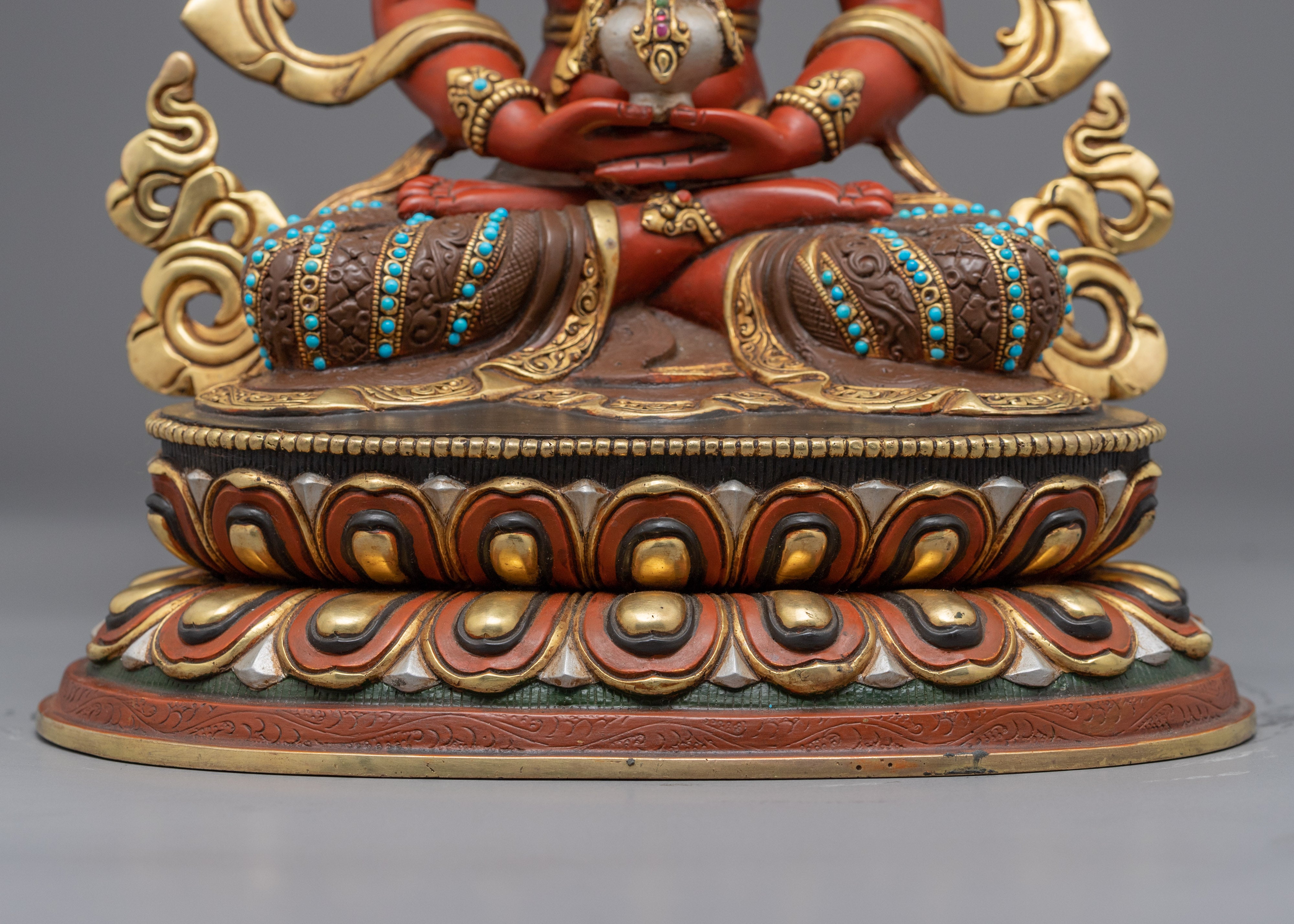 Buda Amitayus Hand-crafted Statue | Himalayan Traditional Art-works