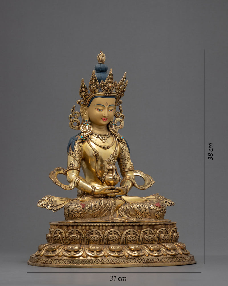 Amitayus Sculpture | Traditional Buddha Art