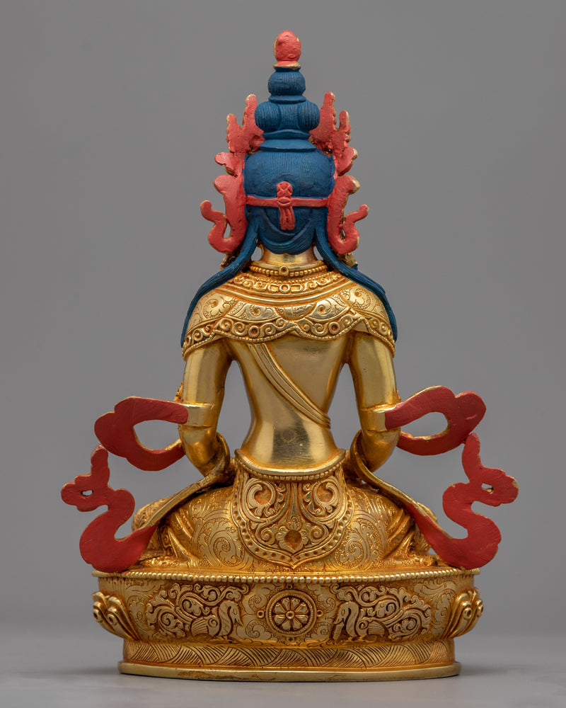 Akira Amitayus Statuette | Traditionally Hand-crafted Spiritual Statues