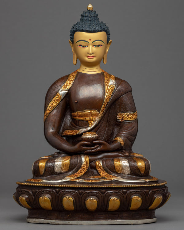 Indoor Amitabha Buddha Sculpture
