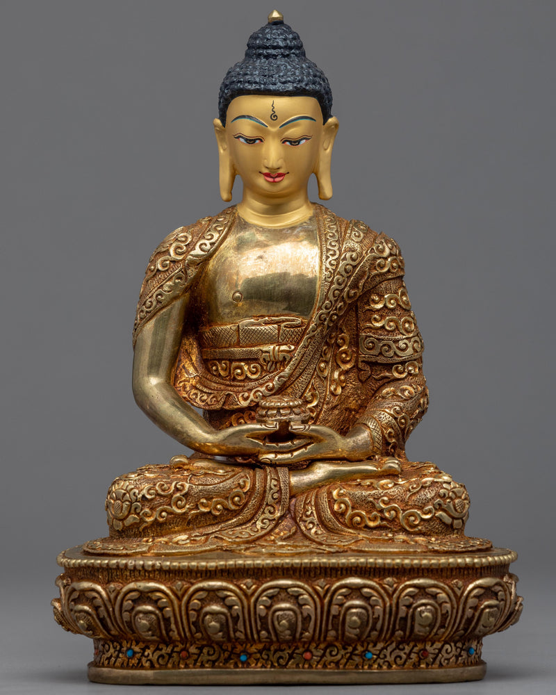 Amitabha Buddha Gold Statue