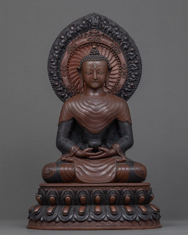 Amitabha Buddha Copper Statue