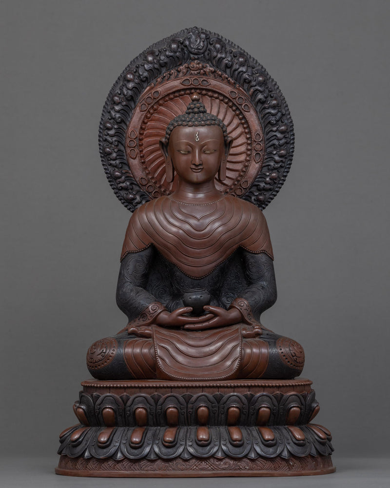 Amitabha Buddha Copper Statue