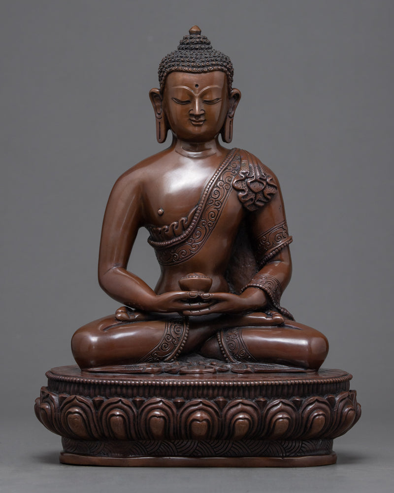 Amitabha Buddha Copper Statue 