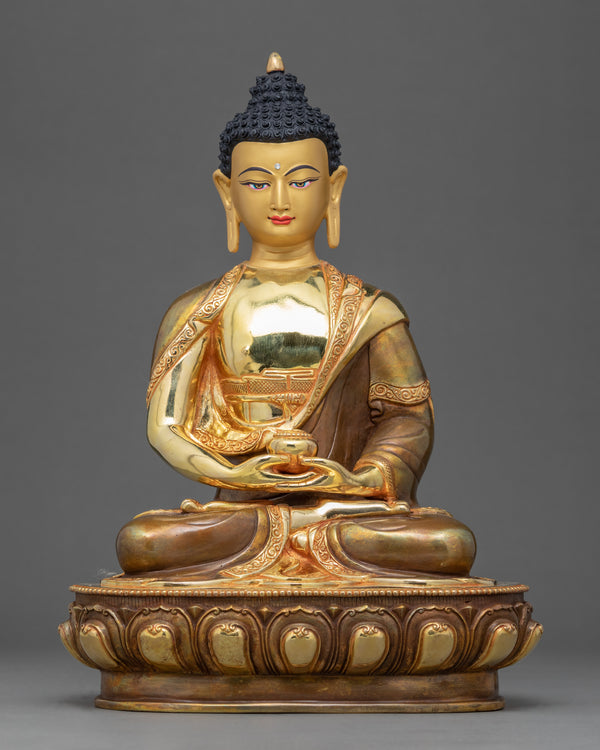 Indoor Amitabha Buddha Statue