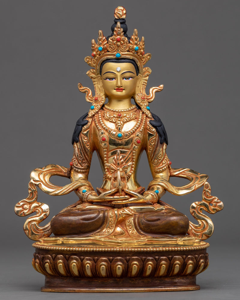 Long Life Buddha Amitayus Sculpture 