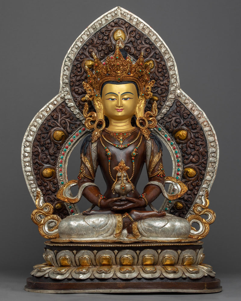 Buddha Amitayus Gold Statue