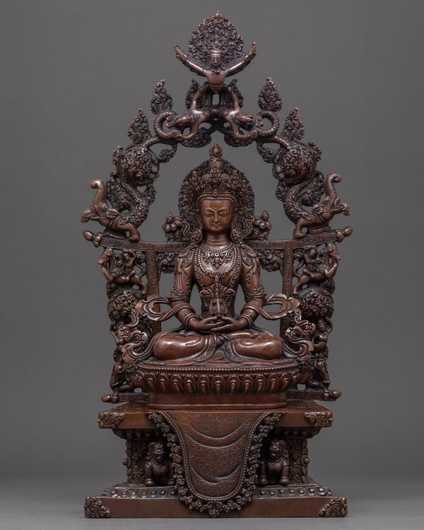Amitayus Bodhisattva Sculpture