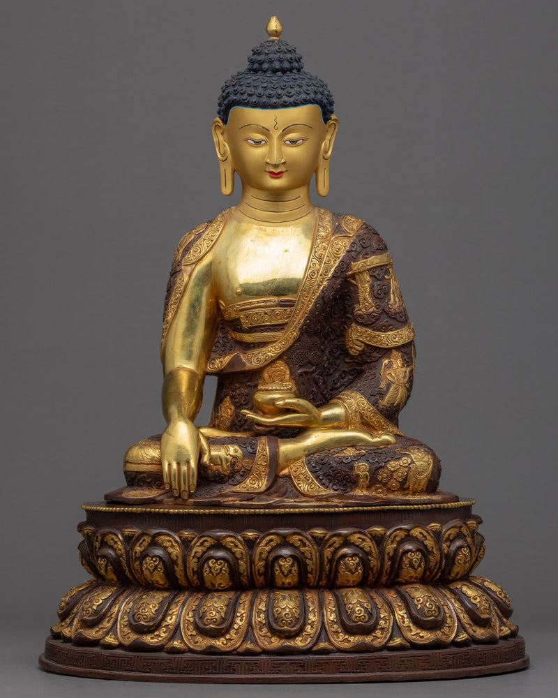 Seated Buddha Shakyamuni Sculpture