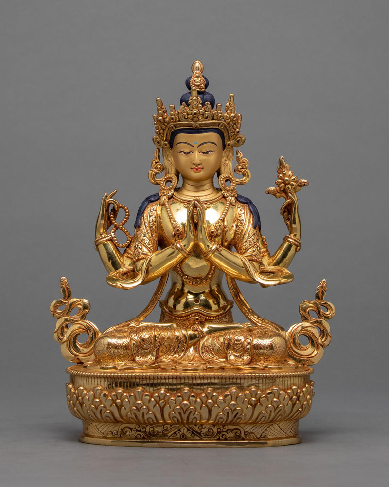 Chenrezig Tibetan  Statue