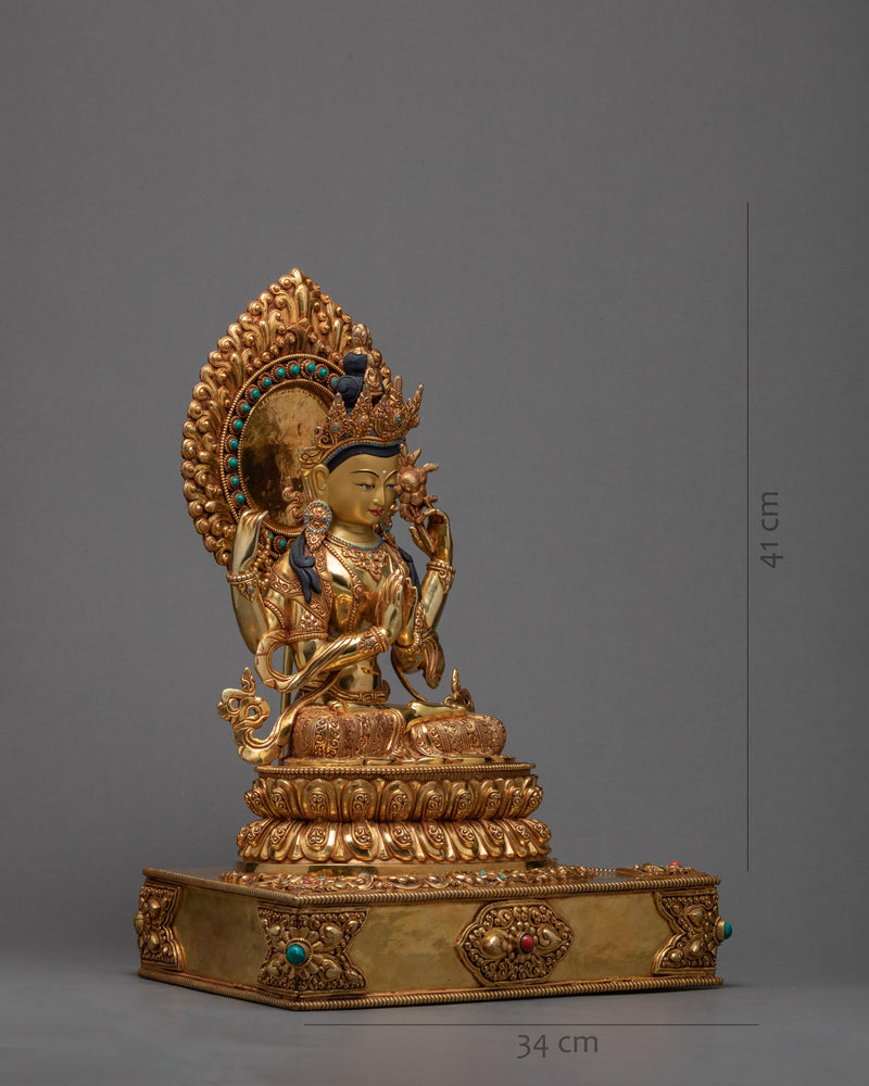 4 Armed Chenrezig Statue | Himalayan Buddhist Art