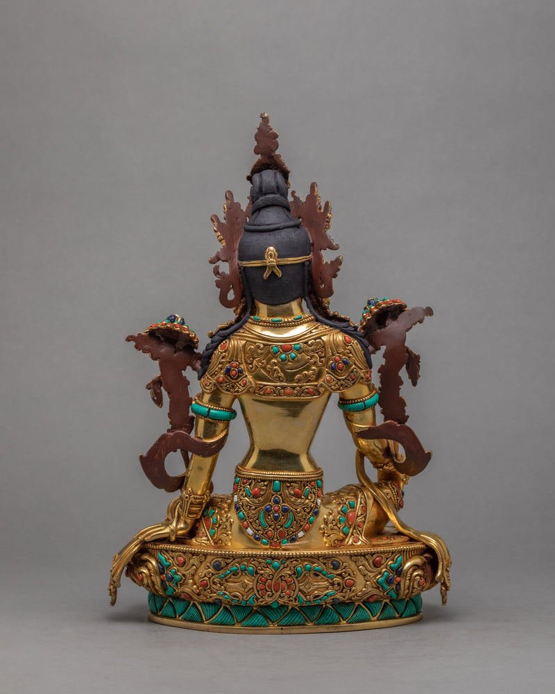 Two-Armed Chenrezig Statue | Avalokiteshvara Statue | Himalayan Statue