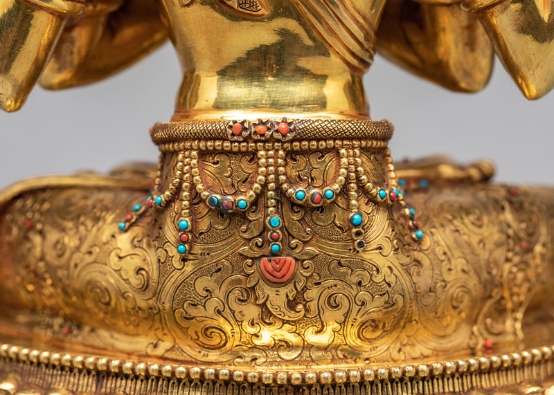Traditional Himalayan art | Chenrezig- Avalokiteshvara Statue