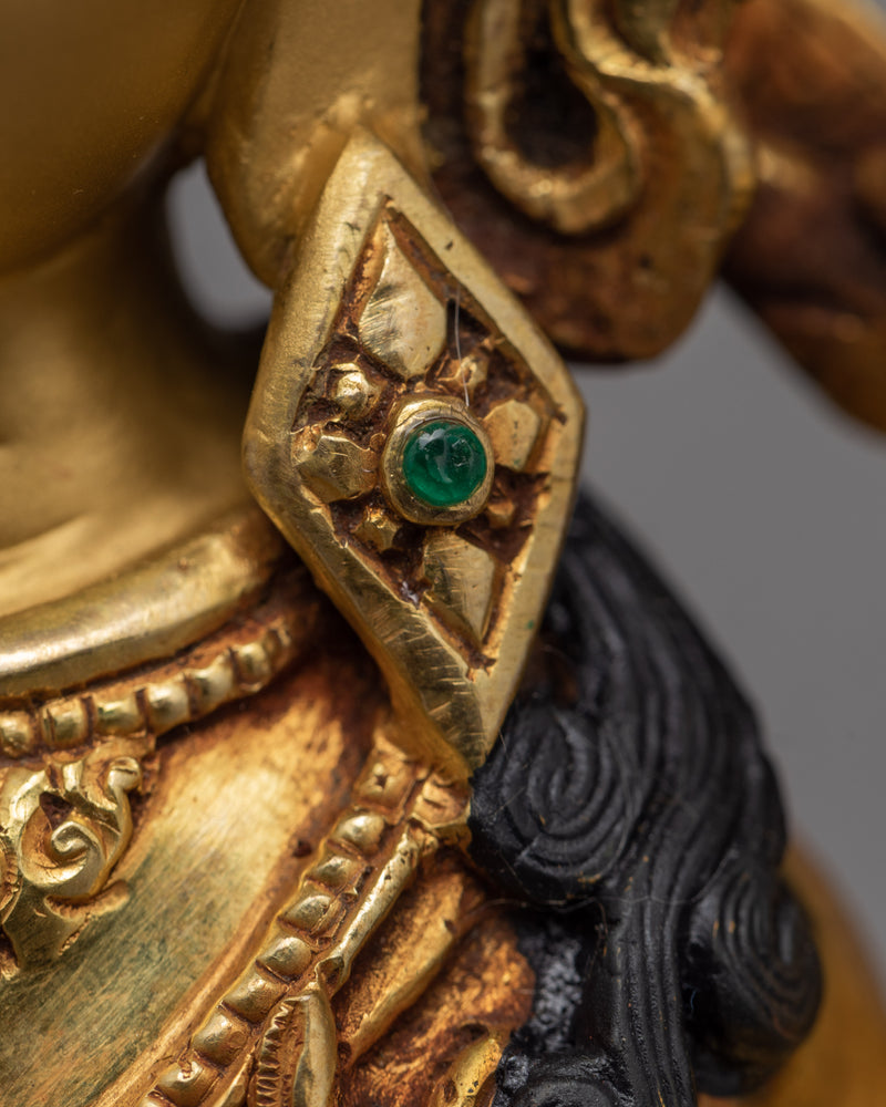Chenrezig Statue | Gold-plated Avalokiteshvara Art