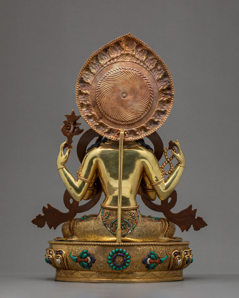 Chenrezig Avalokiteshvara Statue | Compassion Deity