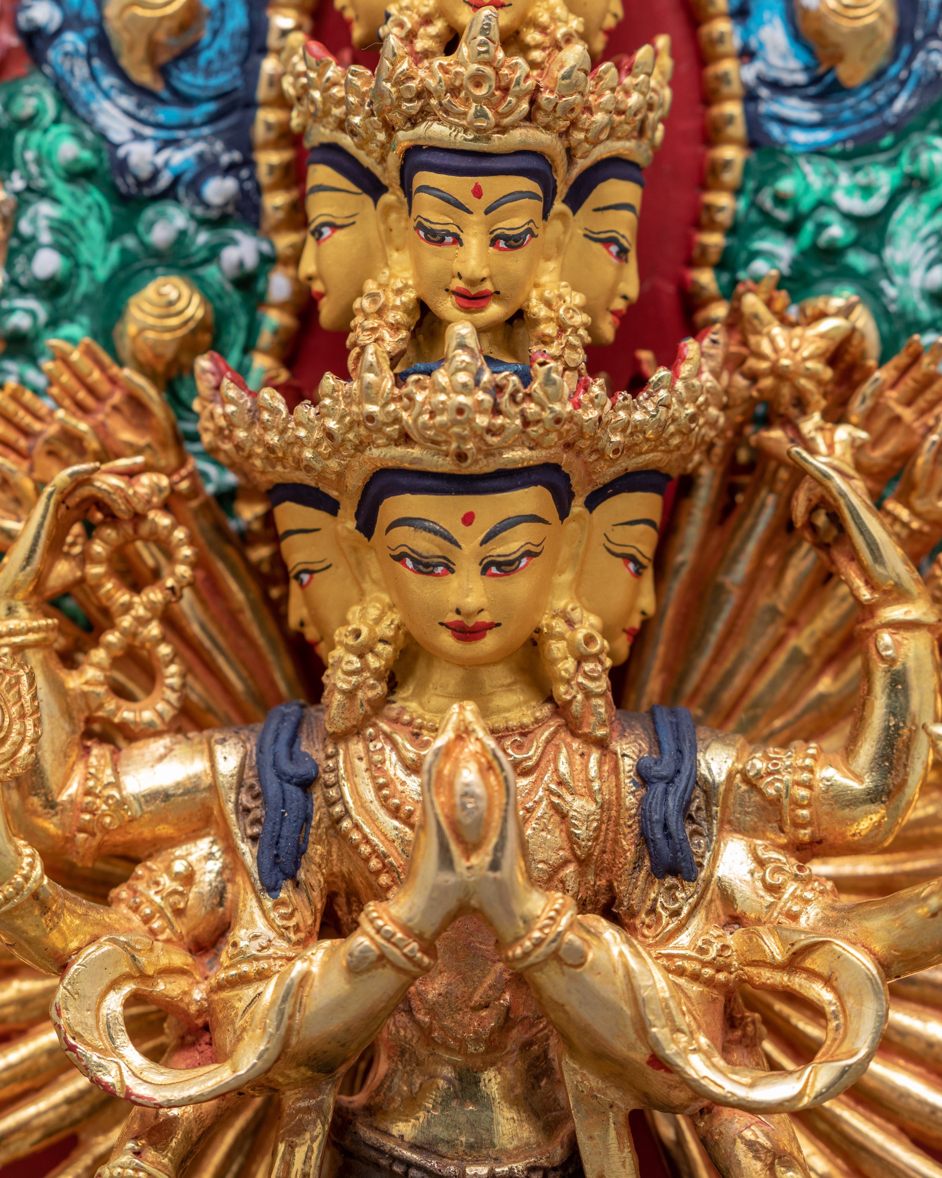 1000 Armed Chenrezig Statue | Traditional Himalayan Art