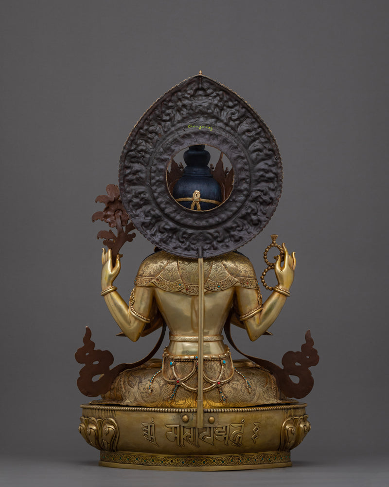 Avalokiteshvara Chenrezig | Statue Art | Buddhism Deity