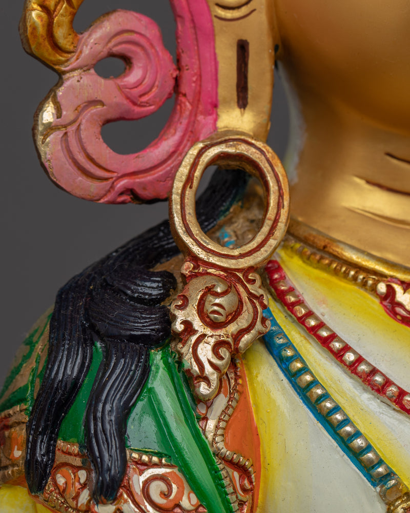 Avalokiteshvara Buddhism Statue | Hand Carved Himalayan Art