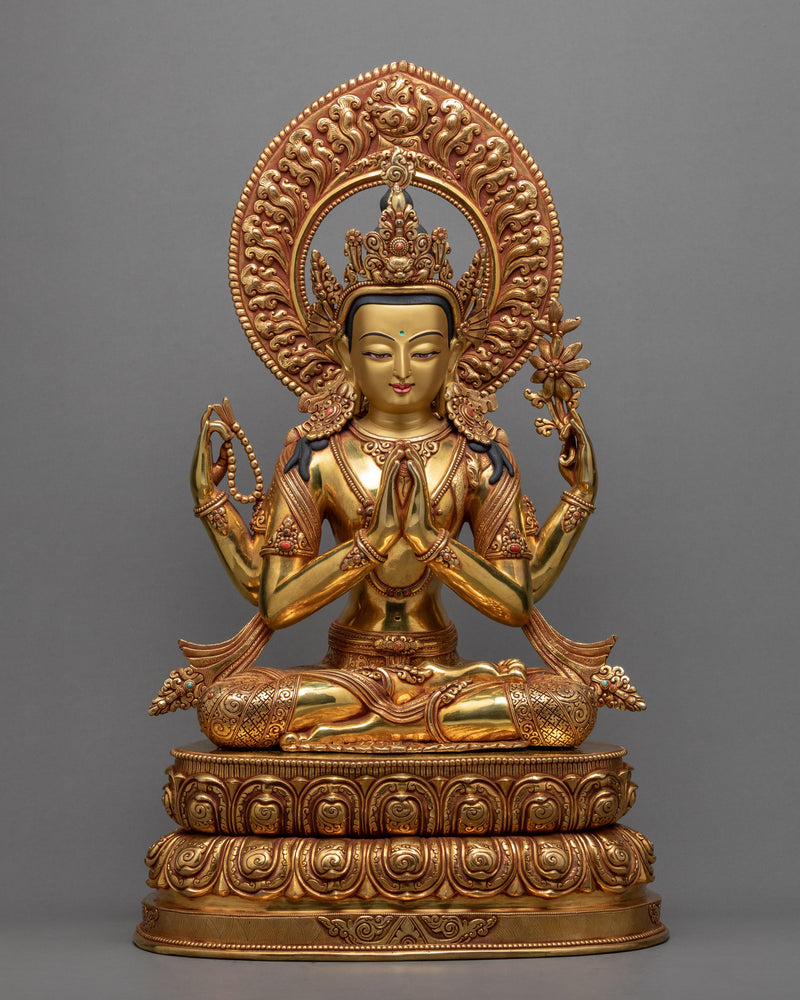 The Bodhisattva Avalokiteshvara statue
