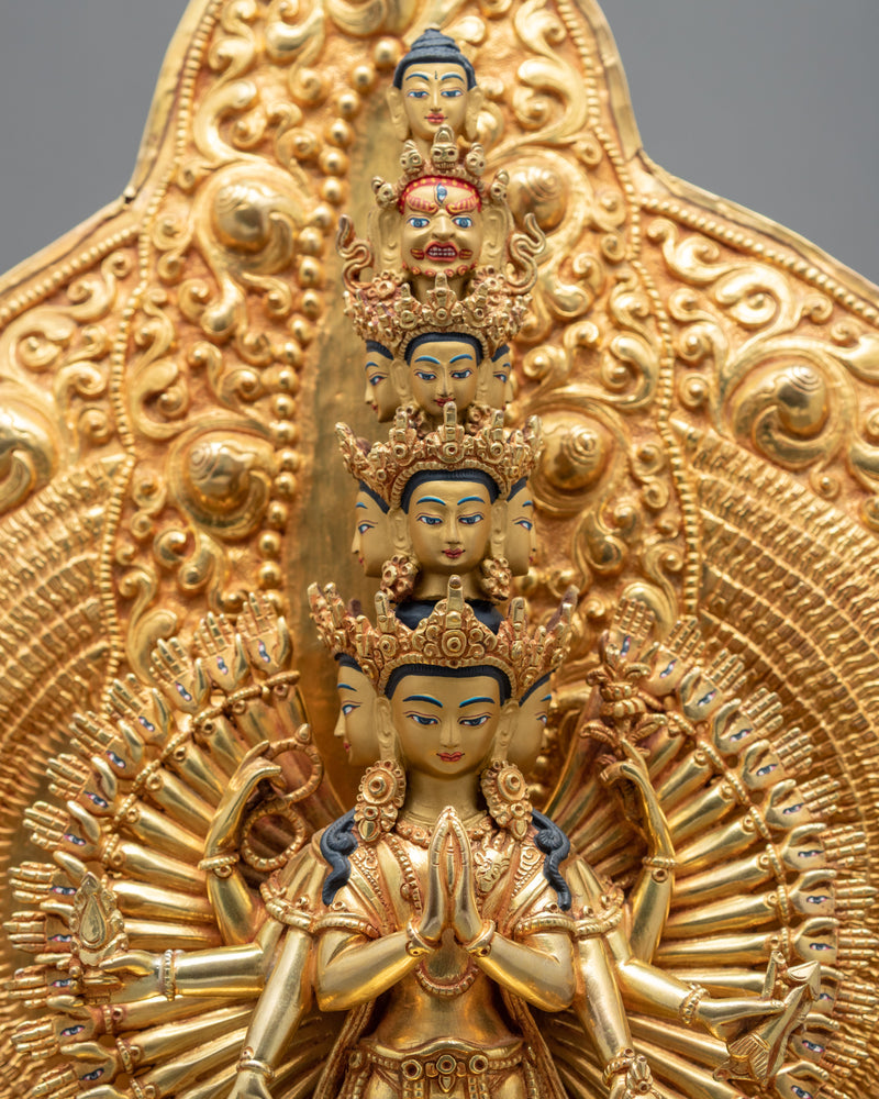 1000 Arm Chenrezig | Buddha Of Compassion | Bodhisattva Statue